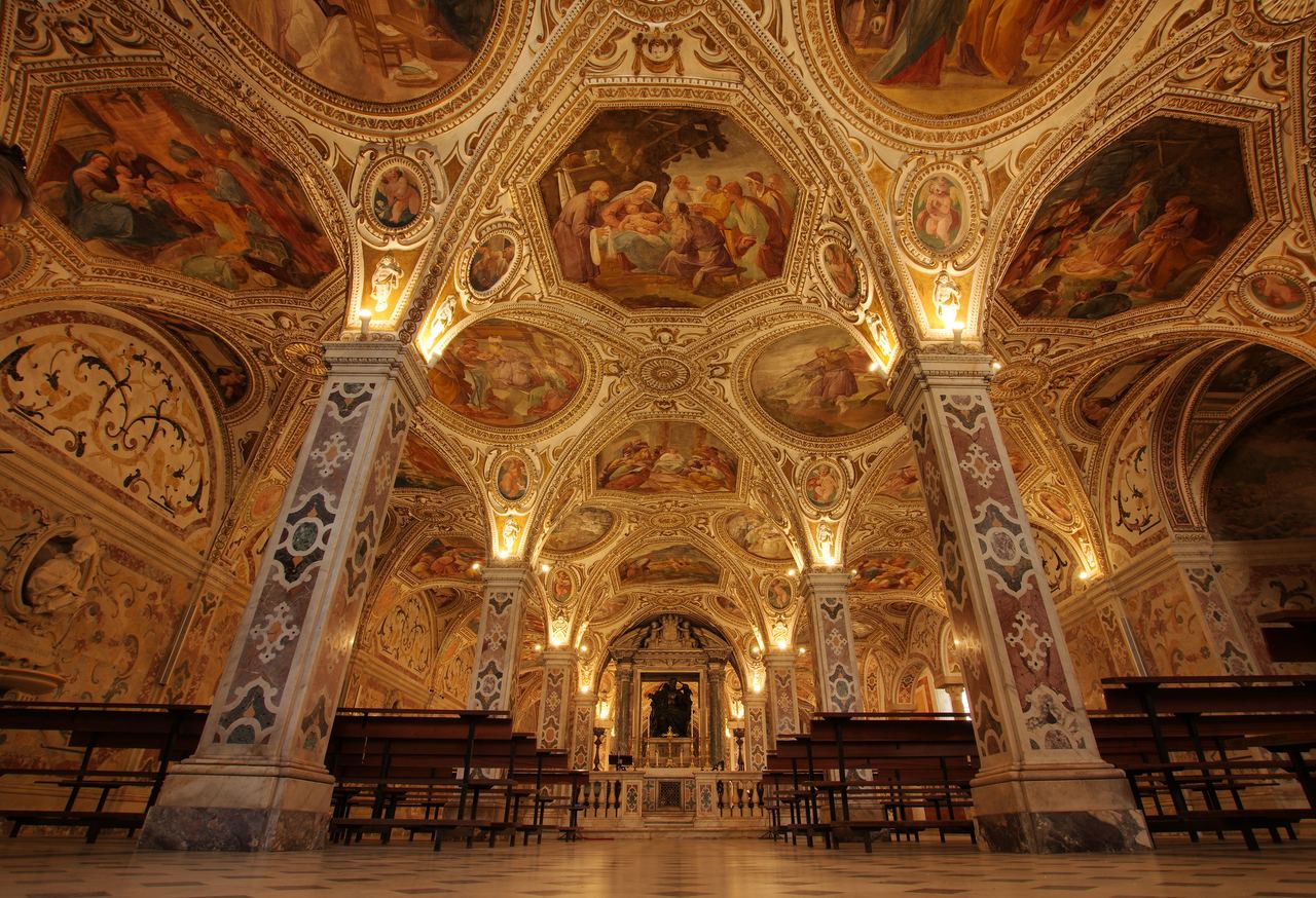 La cripta barocca di San Matteo
