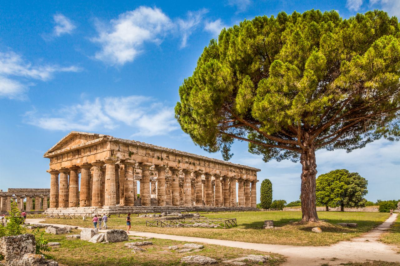 Il tempio di Nettuno a Paestum
